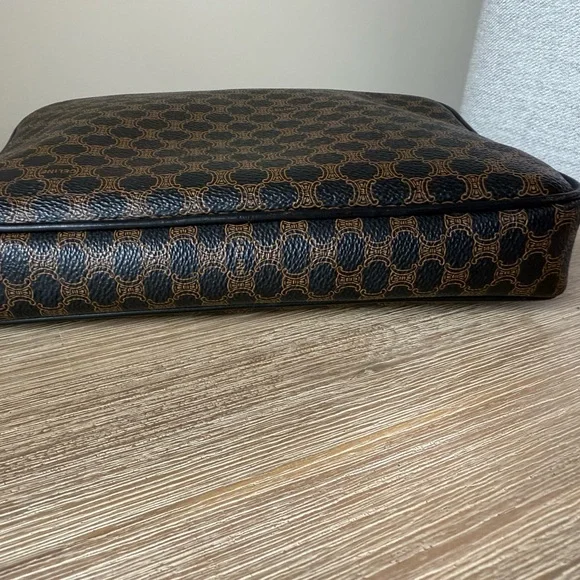 Celine Black and Brown Toiletry Bag - Picture 5 of 10